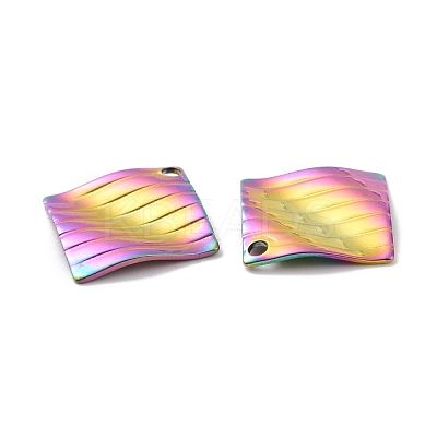Ion Plating(IP) 304 Stainless Steel Pendants STAS-E161-04RC-1