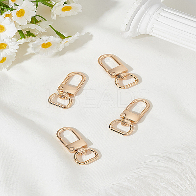 4Pcs Zinc Alloy Swivel Clasps FIND-LP0009-69-1