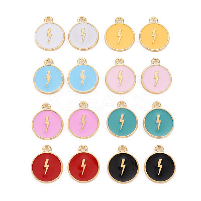 Alloy Enamel Pendants ENAM-S121-184-1
