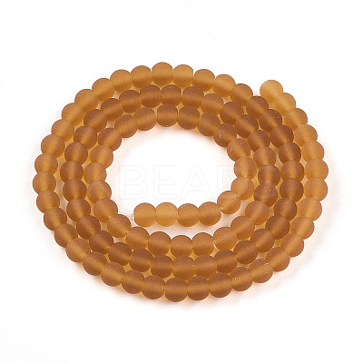 Transparent Glass Beads Strands GLAA-T032-T4mm-MD23-1