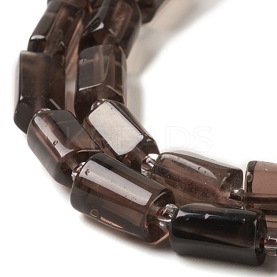 Natural Smoky Quartz Beads Strands G-M403-B30-1