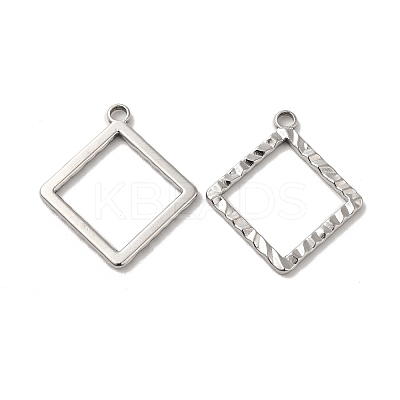 Non-Tarnish 304 Stainless Steel Pendants STAS-H212-20P-1