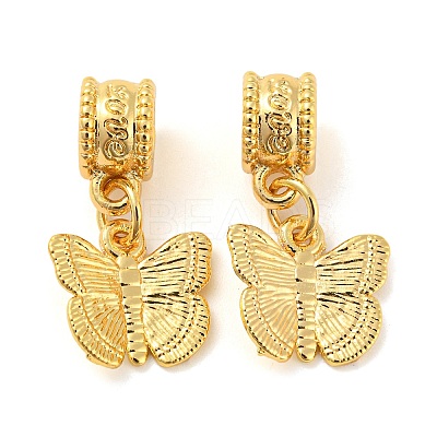 Tibetan Style Alloy European Dangle Charms PALLOY-F199-40G-1