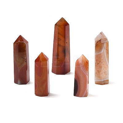 Tower Natural Red Agate Healing Stone Wands LS-G-A096-02K-1