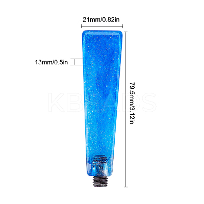 Acrylic Handle OACR-WH0006-02-1