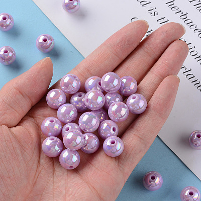Opaque Acrylic Beads X-MACR-S370-D12mm-A03-1