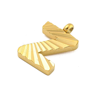 Ion Plating(IP) 304 Stainless Steel Charms STAS-G345-01G-Z-1