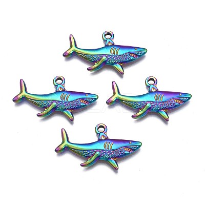 Ion Plating(IP) 304 Stainless Steel Pendants STAS-S119-102-1