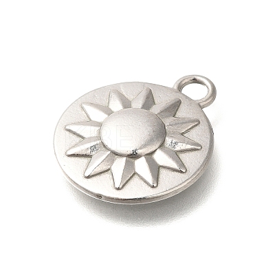 Anti-Tarnish 304 Stainless Steel Pendants STAS-I321-15P-1