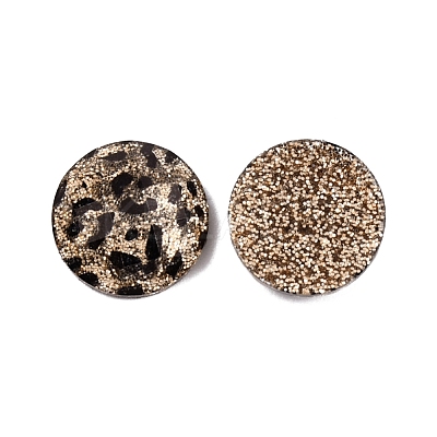 Printed Resin Cabochons CRES-WH0010-7-1