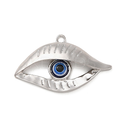 Tibetan Style Alloy Eye Pendants PALLOY-K021-05AS-1