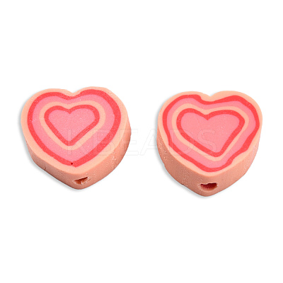 Handmade Polymer Clay Beads CLAY-ZX006-13D-1