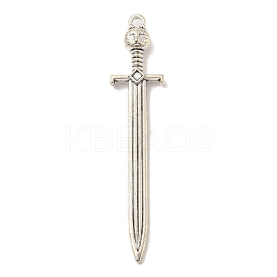 Tibetan Style Alloy Big Pendants LS-TIBE-L013-01AS-1