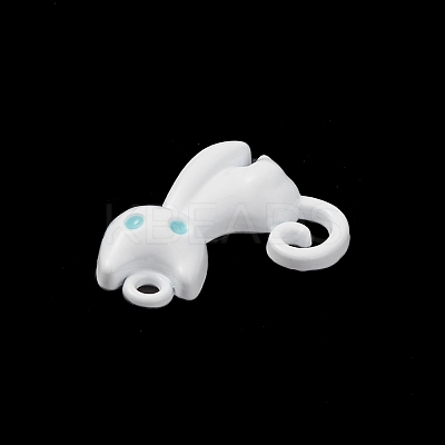 Alloy Enamel with Baking Paint Pendants PALLOY-D065-04-1