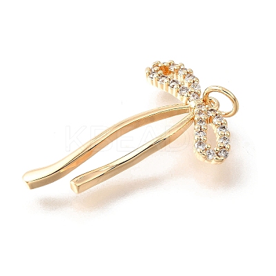 Brass Micro Pave Cubic Zirconia Pendants LS-KK-V008-13G-01-1