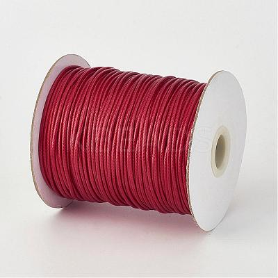 Eco-Friendly Korean Waxed Polyester Cord YC-P002-1mm-1118-1