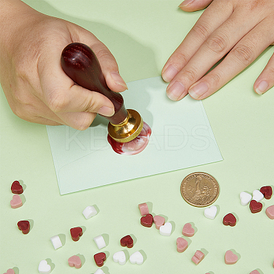 1 Bag Heart Sealing Wax Particles DIY-CP0009-37-1