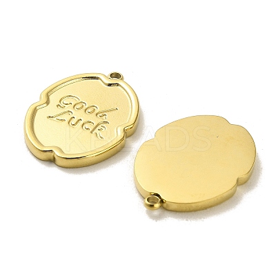 304 Stainless Steel Pendants STAS-L022-114G-1