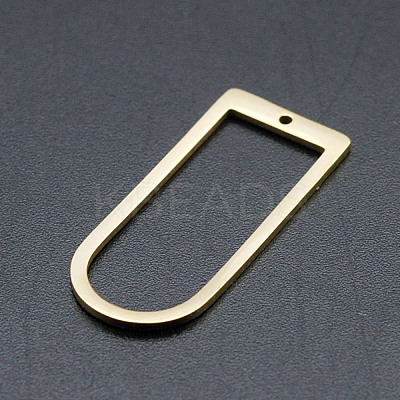 201 Stainless Steel Pendants STAS-R111-LA187-1