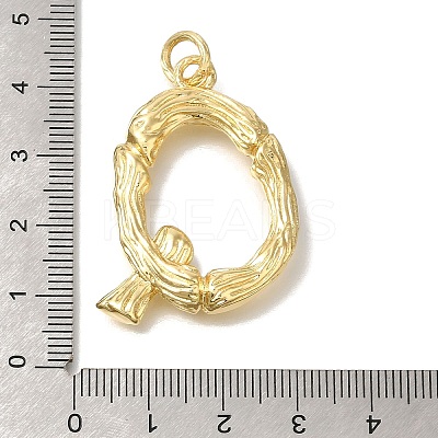 Rack Plating Brass Pendants KK-I721-01G-Q-1