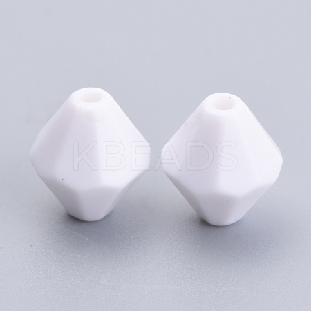Opaque Acrylic Beads SACR-S300-02A-01-1