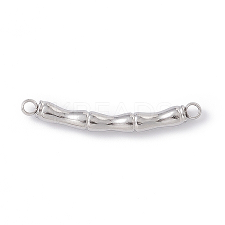 Non-Tarnish 304 Stainless Steel Connector Charms STAS-E173-03B-P-1