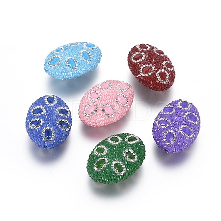 Cubic Zirconia Beads RB-K075-O-1