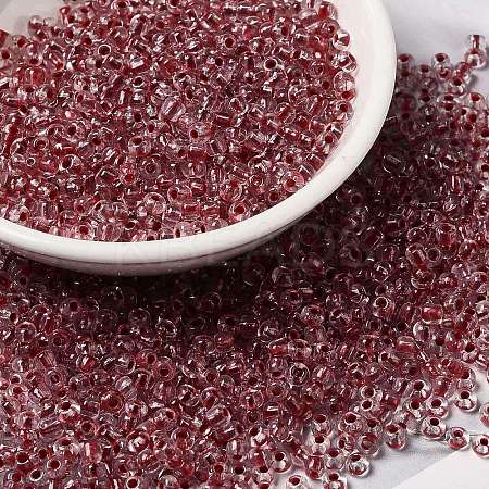 12/0 Transparent Glass Seed Beads SEED-F003-03C-03-1