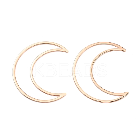 Eco-Friendly Brass Linking Rings KK-P155-64RG-NR-1