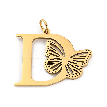 Ion Plating(IP) 201 Stainless Steel Pendants STAS-N103-184G-D-1