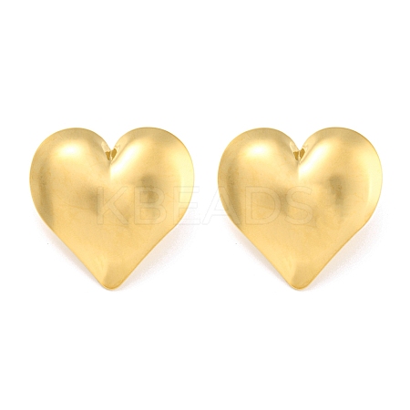 Ion Plating(IP) 304 Stainless Steel Stud Earrings for Women EJEW-A108-06G-1