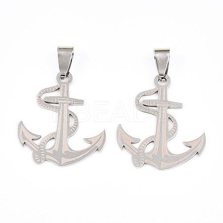 201 Stainless Steel Pendants STAS-Q342-24P-1