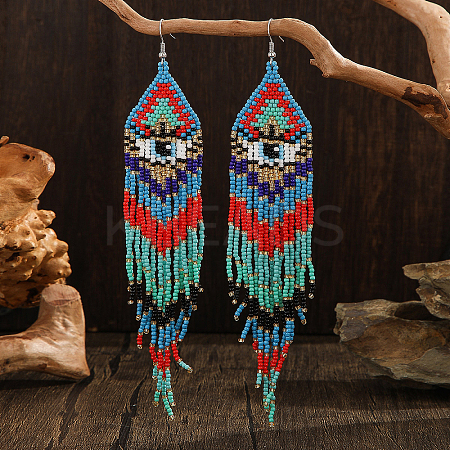 Bohemian Style Tassel Dangle Earrings RM8335-2-1