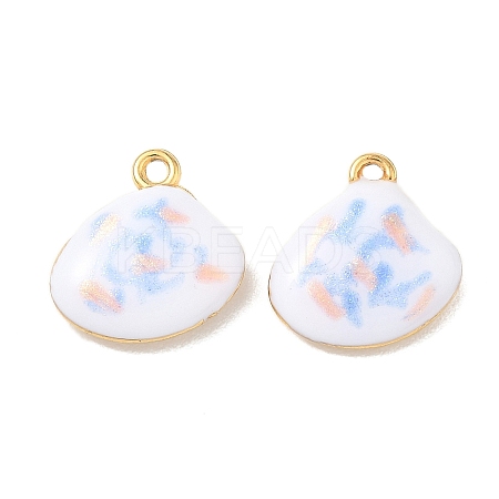 304 Stainless Steel Enamel & Glitter Powder Pendants STAS-Q119-04G-03-1