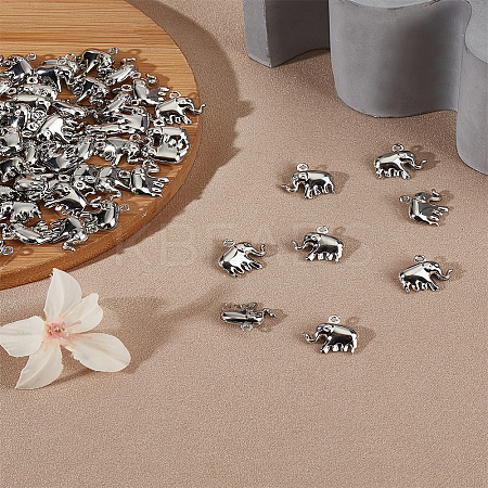 60Pcs 304 Stainless Steel Charms STAS-LP0003-81-1