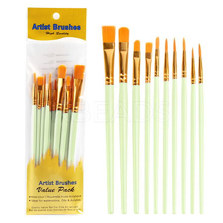 Paint Plastic Brushes Set CELT-PW0001-010B-1