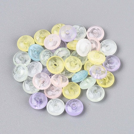 Transparent Acrylic Beads OACR-H051-07-1