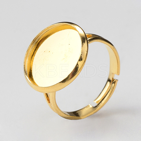 Adjustable Brass Ring Components X-MAK-Q009-13G-12mm-1