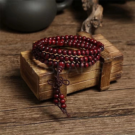 108 Beads Prayer Mala Bracelet LS-PW-WG98399-03-1