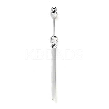Zinc Alloy Vintage Letter Opener AJEW-P114-01M-P-1
