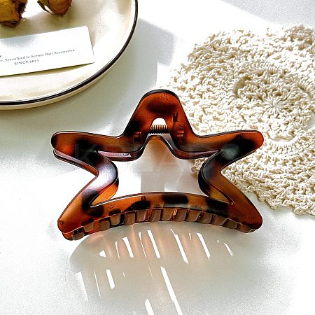 Cellulose Acetate Claw Hair Clips LS-PW-WGD215B-01-1