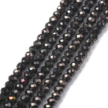 Electroplate Glass Beads Strands X-GLAA-F079-A-FP10-1