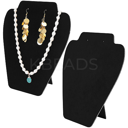 2Pcs Desktop Paper Necklace Display Stands NDIS-SC0001-03A-1