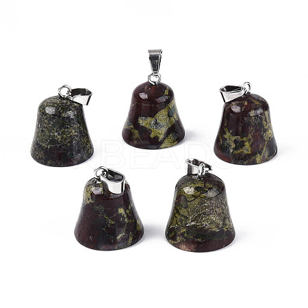 Natural Dragon Blood Pendants G-N349-15P-03-1