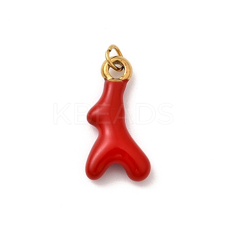 304 Stainless Steel Enamel Pendants STAS-B093-04G-02-1