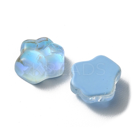 Cat Paw Print Resin Cabochons FIND-CJC0015-21A-1