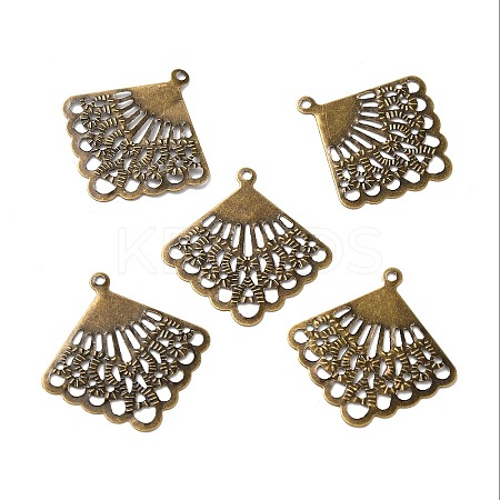 Iron Filigree Joiners FIND-B020-13AB-1