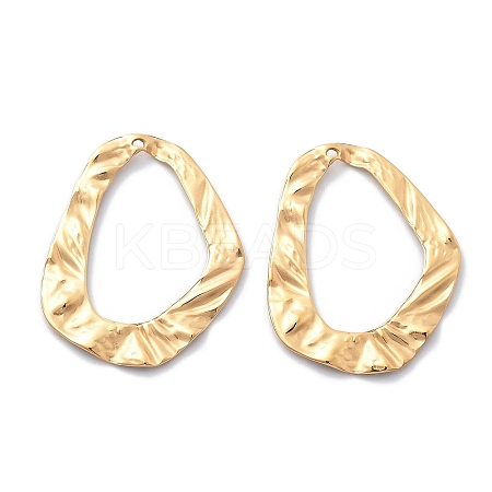 PVD Vacuum Plating 304 Stainless Steel Pendants STAS-R130-74G-1