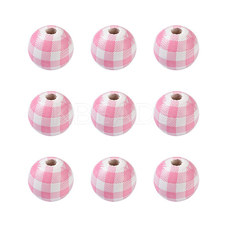 Natural Wooden Beads WOOD-TAC0010-05D-1