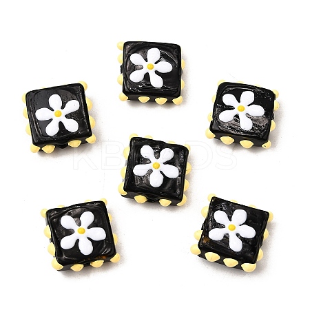 Handmade Lampwork Enamel Beads LAMP-S079-08A-1